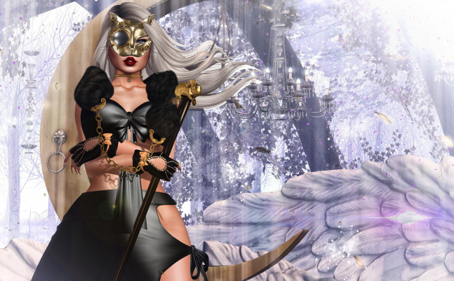 Обои картинки фото 3d девушка, 3д графика, фантазия , fantasy, фэнтези, девушка, 3d