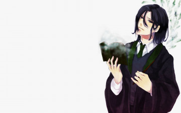 Картинка рисованное кино +мультфильмы северус снейп книга мантия