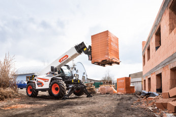 обоя техника, телескопические автопогрузчики, bobcat