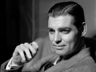 Картинка мужчины clark+gable актер лицо сигарета