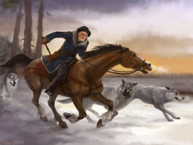 Обои картинки фото фэнтези, всадники, наездники