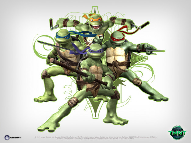 Обои картинки фото мультфильмы, tmnt