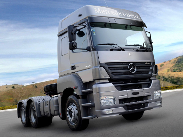 Обои картинки фото автомобили, mercedes, trucks