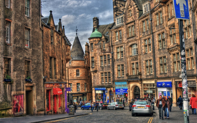 Обои картинки фото edinburgh, scotland, города, эдинбург, шотландия