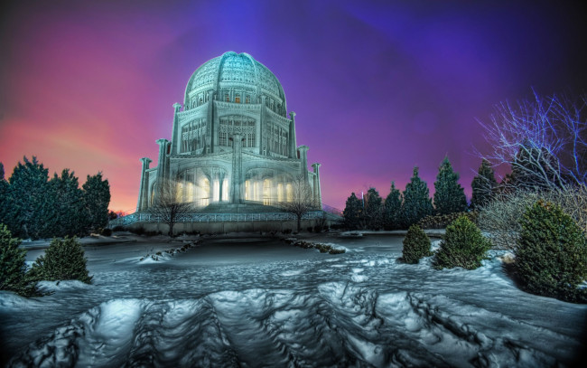 Обои картинки фото the, baha`i, temple, города, буддистские, другие, храмы