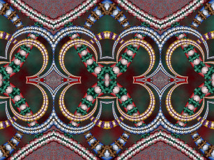 Картинка 3д графика fractal фракталы абстракция