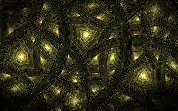 Картинка 3д графика fractal фракталы абстракция узор
