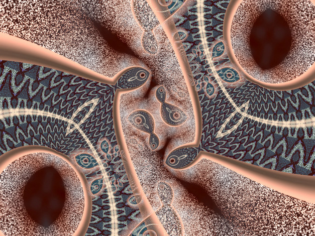Обои картинки фото 3д, графика, fractal, фракталы, абстракция, узор
