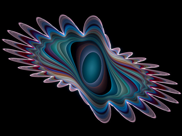 Обои картинки фото 3д, графика, fractal, фракталы, тёмный, абстракция