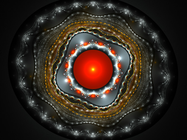 Обои картинки фото 3д, графика, fractal, фракталы, тёмный, абстракция