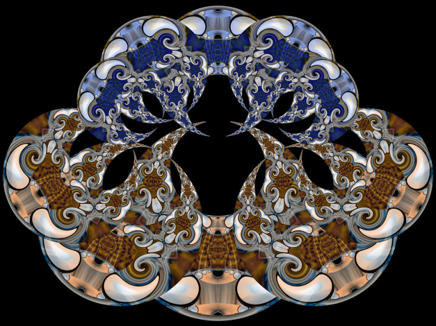Обои картинки фото 3д, графика, fractal, фракталы, узор, абстракция