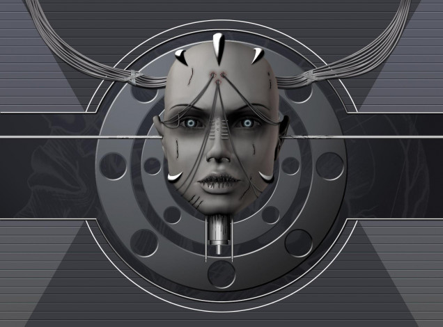 Обои картинки фото 3д, графика, creatures, существа, лицо, существо, глаза