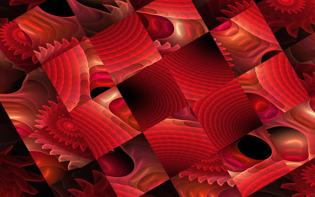 Обои картинки фото 3д, графика, fractal, фракталы, узор, тёмный, абстракция