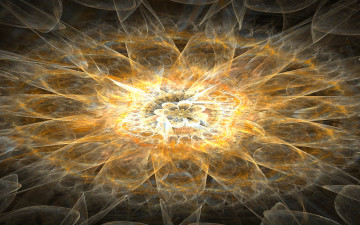 Картинка 3д графика fractal фракталы фон узор