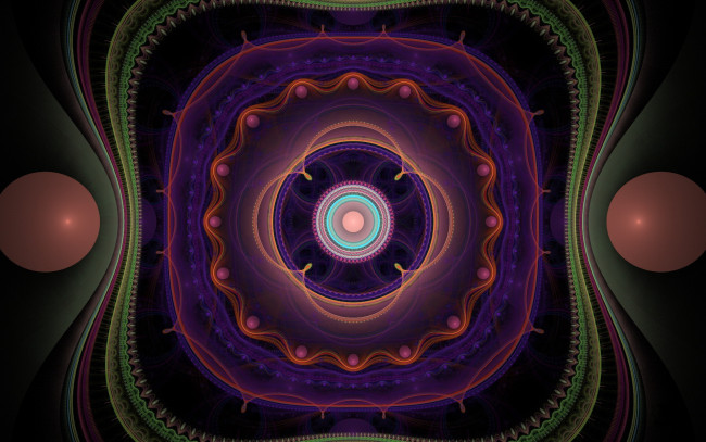 Обои картинки фото 3д, графика, fractal, фракталы, узор, цвета, фон