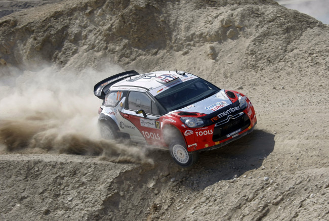 Обои картинки фото спорт, авторалли, ралли, петтер, солберг, пыль