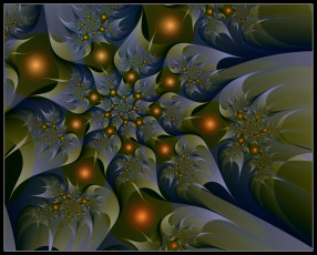 Картинка 3д графика fractal фракталы узор цвета фон