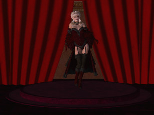 Картинка 3д графика people люди девушка