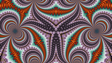 Картинка 3д графика fractal фракталы узор цвета фон