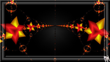 Картинка 3д графика fractal фракталы узор цвета фон