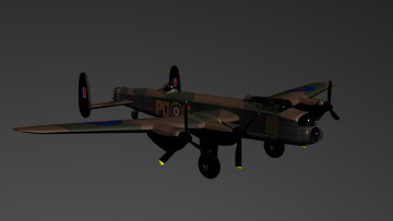 Картинка авиация 3д рисованые graphic самолет