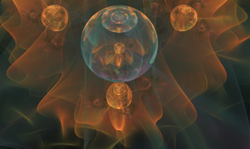 Картинка 3д графика fractal фракталы узор цвета фон