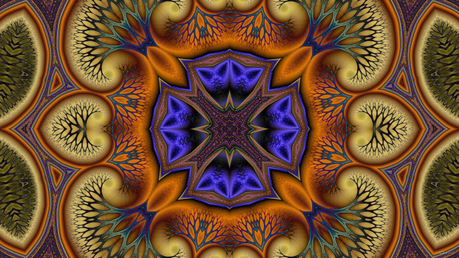 Обои картинки фото 3д, графика, fractal, фракталы, узор, цвета, фон