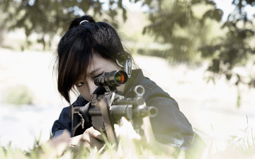 Картинка оружие автоматы снег