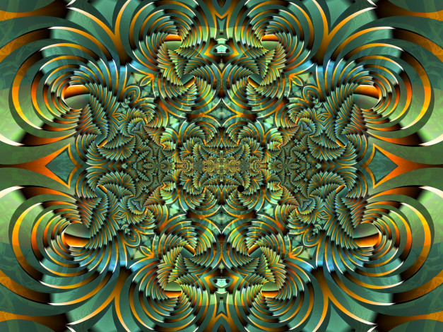 Обои картинки фото 3д графика, фракталы , fractal, цвета, фон, узор
