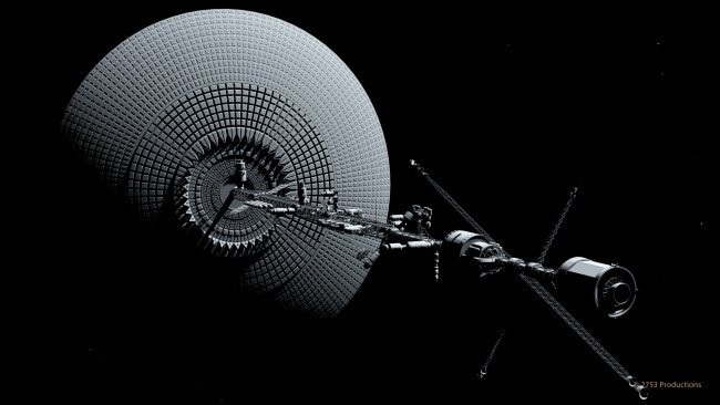 Обои картинки фото космос, арт, вселенная, космический, корабль, звезды