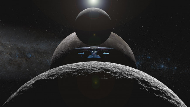 Обои картинки фото космос, арт, вселенная, звезды, планеты