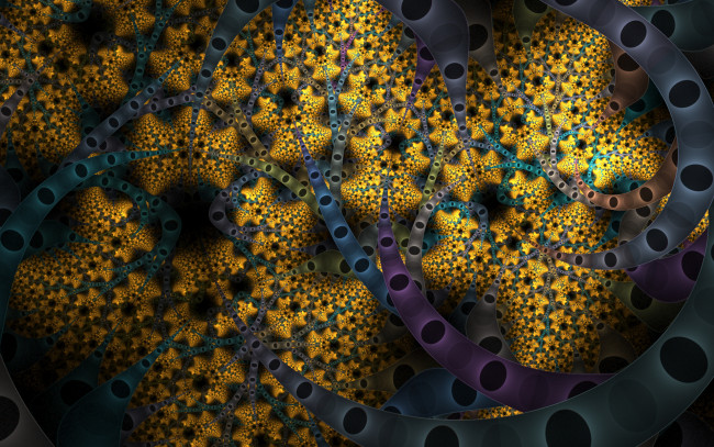 Обои картинки фото 3д графика, фракталы , fractal, фон, узор, цвета