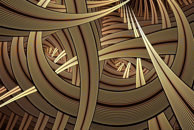 Обои картинки фото 3д графика, фракталы , fractal, цвета, полосы, линии
