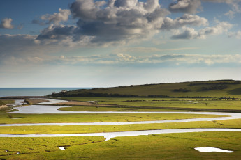 Картинка природа реки озера облака небо