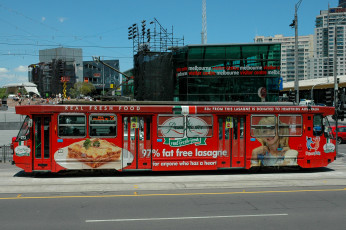 Картинка техника трамваи трамвай рельсы транспорт