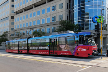 Картинка техника трамваи рельсы трамвай транспорт