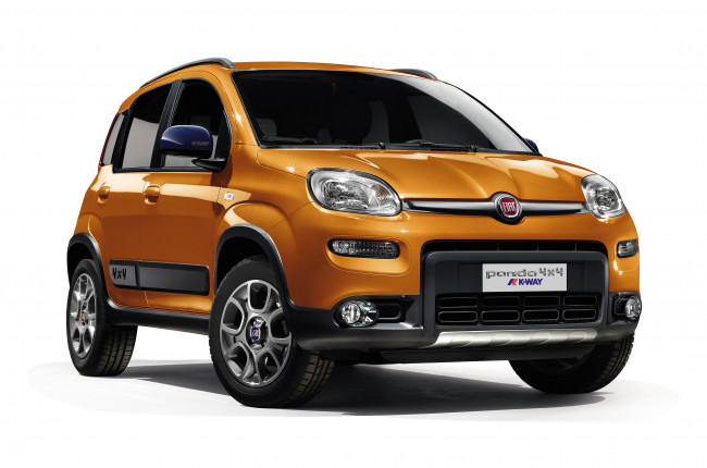 Обои картинки фото автомобили, fiat, 2015г, 319, panda, k-way