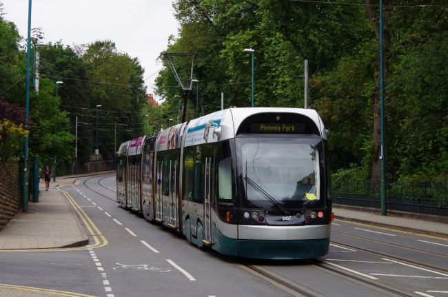 Обои картинки фото техника, трамваи, транспорт, трамвай, рельсы