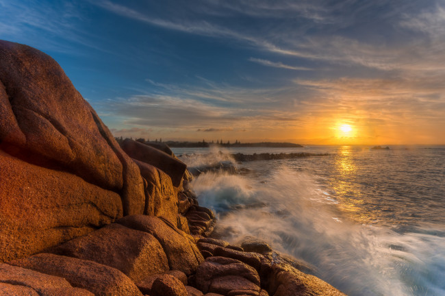 Обои картинки фото природа, восходы, закаты, рассвет