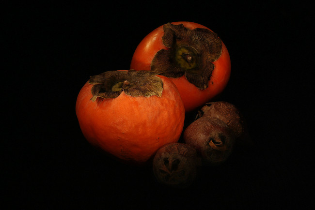 Обои картинки фото еда, хурма