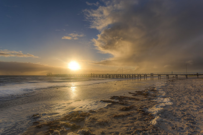 Обои картинки фото природа, восходы, закаты, рассвет