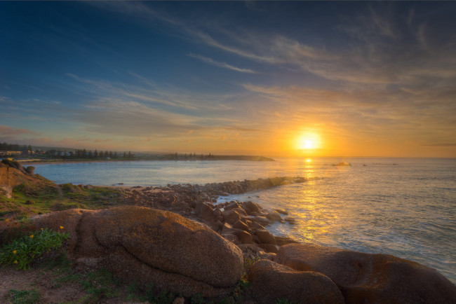 Обои картинки фото природа, восходы, закаты, рассвет