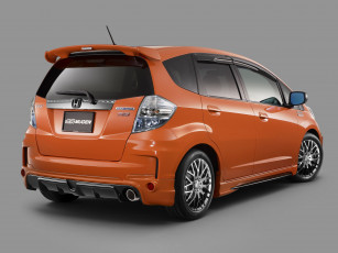 обоя автомобили, honda, hybrid, fit, rs, mugen