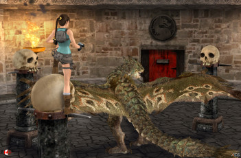 Картинка 3д+графика фантазия+ fantasy взгляд девушка дракон фон