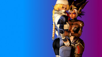 Картинка 3д+графика фантазия+ fantasy фон взгляд девушка