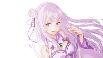 Картинка аниме re +zero+kara+hajimeru+isekai+seikatsu emilia