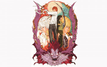Картинка аниме death+note лайт