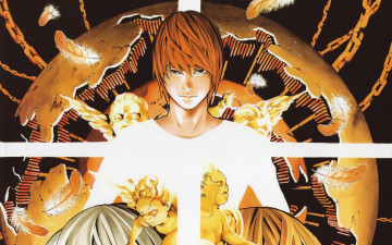 Картинка аниме death+note лайт