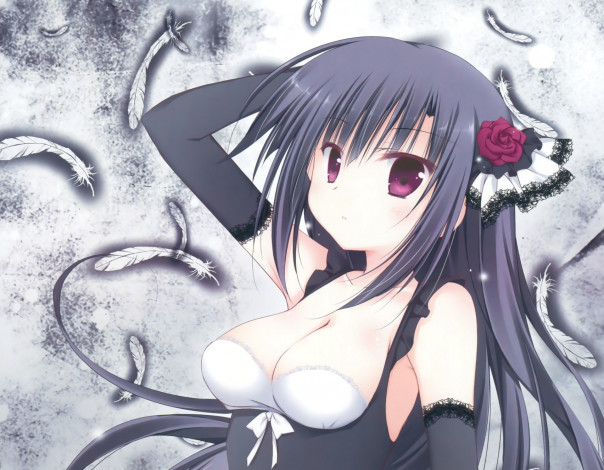 Обои картинки фото аниме, unknown,  другое, девушка