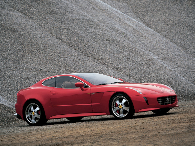 Обои картинки фото ferrari gg50 concept by giugiaro 2005, автомобили, ferrari, by, concept, 2005, giugiaro, gg50